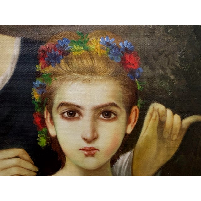 Early 21st Century "Parure Des Champs" Reproduction Original Artwork, Signed + Framed For Sale - Image 5 of 12