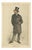Victorian Gentleman with Cane Vanity Fair Statesmen, 1870, Paper For Sale