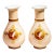 Lovely Pair Antique Hand Painted Victorian Porcelain Vases Neoclassical Portraits & Gilt Decoration Luxury Home Decor Art For Sale