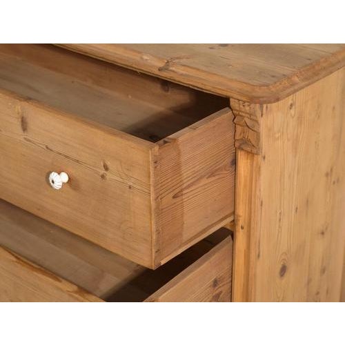 Antique Wooden Chest of Drawers, 1900s For Sale - Image 9 of 12