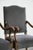 Late 19th Century Os de Mouton Dining Chairs with Fabric Seats and Armrests with Wood Carvings, Set of 8 For Sale - Image 14 of 18