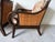Palecek Coastal Organic Rattan & Cane Lounge Armchairs With Leather-Wrapped Details – Pair For Sale - Image 10 of 12