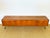 Mid-Century Modern Low Scandinavian Teak Sideboard with 4 Doors and Hairpin Legs, 1960 For Sale - Image 3 of 17