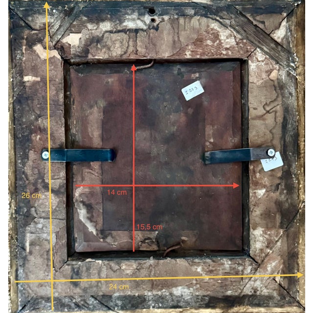 French School Artist, The Confidence or the Romantic Rendezvous, 1750-1780, Oil on Wood, Framed For Sale - Image 6 of 7