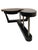 Large Biomorphic Kidney Shaped Two-Tone Mahogany & Black Coffee / Cocktail Table For Sale - Image 18 of 18