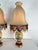Large Vintage Oriental Satsuma Style Table Lamps, 1950s, Set of 2 For Sale - Image 4 of 18
