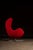 Arne Jacobsen Vintage After-Arne Jacobsen “Egg” Chair in Red Upholstery For Sale - Image 4 of 8