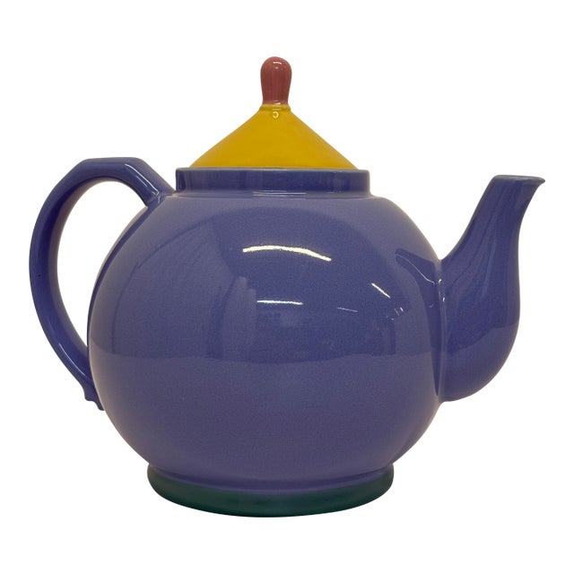 Lindt-Stymeist Postmodern Colorways Tea Kettle, 1980s For Sale