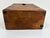 Brown Handcrafted Indian Wood Storage Box With Iron Hardware For Sale - Image 8 of 10