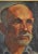 Traditional Vintage Oil Painting Portrait of Bald Man With Gray Goatee For Sale - Image 3 of 8