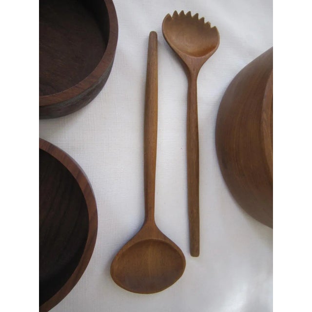 Goodwood Teak Bowl Set, S/5 For Sale - Image 6 of 8