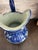 Mid 20th Century Mid 20th Century Victoria Ware Ironstone Pitcher, Flow Blue Continental Landscape Scene For Sale - Image 5 of 8