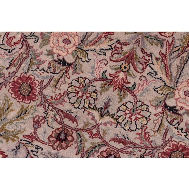 Boho Chic Pak-Persian Gray/Gray Wool Rug - 10'2'' X 14'0'' For Sale In New York - Image 6 of 8