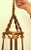 Mid-Century Modern Handmade Macramee Hanging Basket - Planter Holder - Vintage For Sale - Image 3 of 7