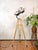 Black Hospital 3-Way Floor Lamp on Wooden Tripod, 2000s For Sale - Image 13 of 18