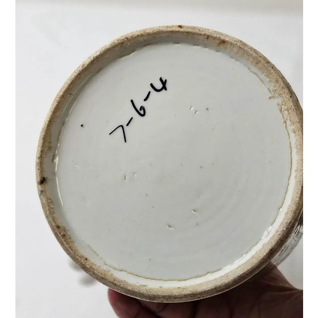 Ceramic Antique Chinese Rose Medallion Porcelain Teapot — 8.5” For Sale - Image 7 of 7