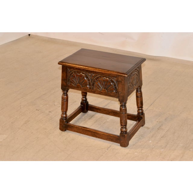 19th Century Lift Top Stool For Sale - Image 4 of 7