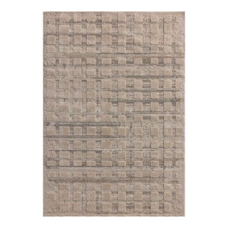Amber Lewis x Loloi Monty Pebble / Beige 9'-2" x 13' Area Rug For Sale