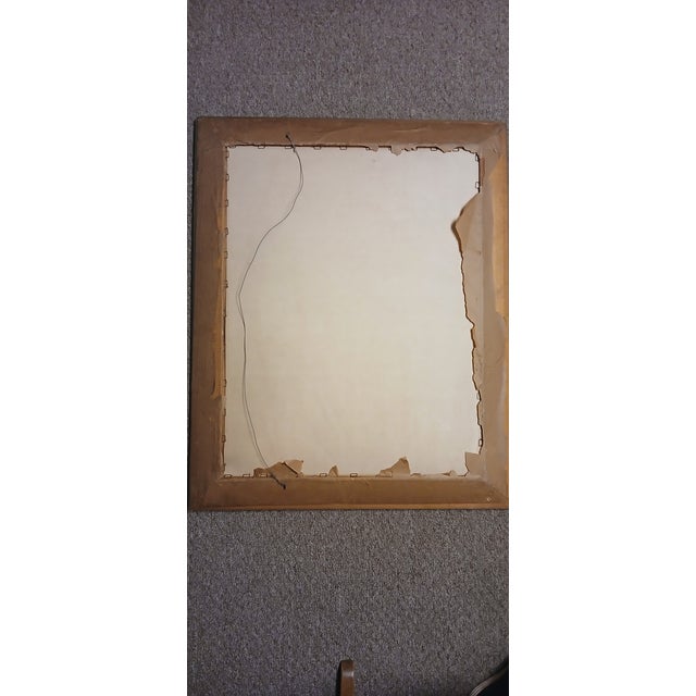 The Tetons by R. Wood – Vintage Framed Landscape Oil Painting – Classic Mountain Scene For Sale - Image 9 of 12