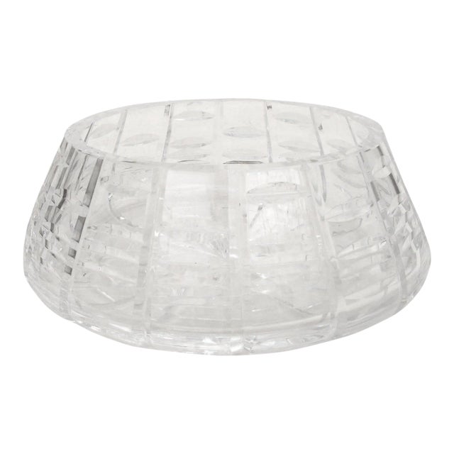 Vintage Waterford Tralee Crystal Bowl, Signed For Sale