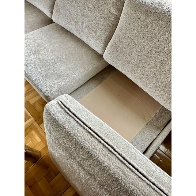 Sofa & Chairs attributed to Jacques Charpentier, 1970, Set of 3 For Sale - Image 18 of 18