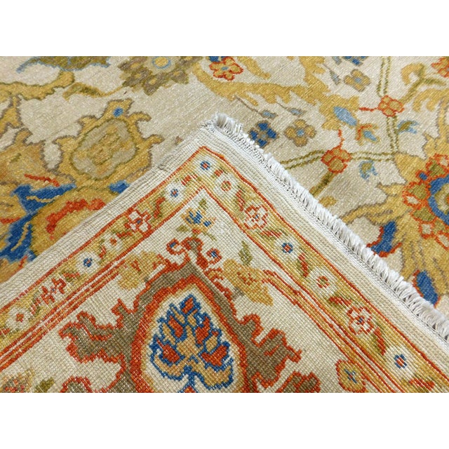 Vintage Ziegler Style Handmade Rug. 8'2"x 10'3" For Sale - Image 15 of 17