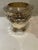 English Antique Silverplated Sheffield Champagne Bucket With Two Handles and Elaborate Decoration For Sale - Image 3 of 10