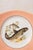 Mid 20th Century Set of 6 Fish Plates With Colored Rims by Figgio Flint Norway (1960s) For Sale - Image 5 of 6