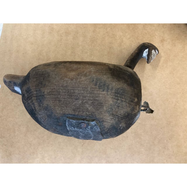 Late 20th Century 1900s Antique Wooden Bird Decoys For Sale - Image 5 of 9