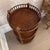 Traditional Vintage McGuire Porto Petite Three-Tier Rattan End Table on Casters For Sale - Image 3 of 12
