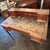 Traditional Antique Edwardian Carlton House Desk in Tiger Maple For Sale - Image 3 of 12