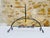 Vintage, mid-century, magazine rack made of wrought iron and scoubidou, from the 1950's. the rack features a very cool,...