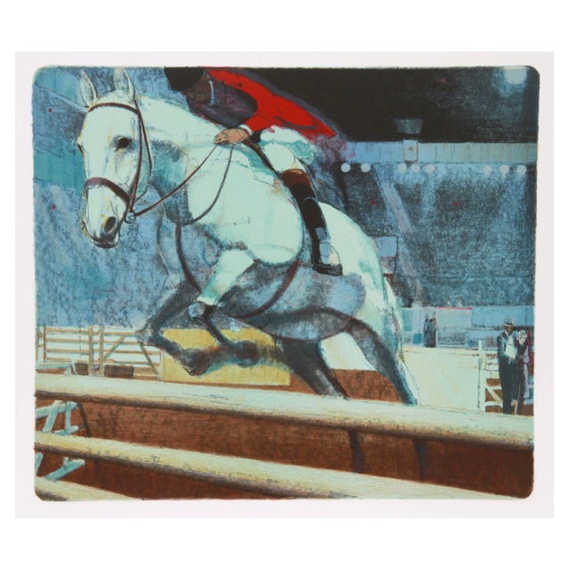 Jim Jonson Jumper Lithograph For Sale