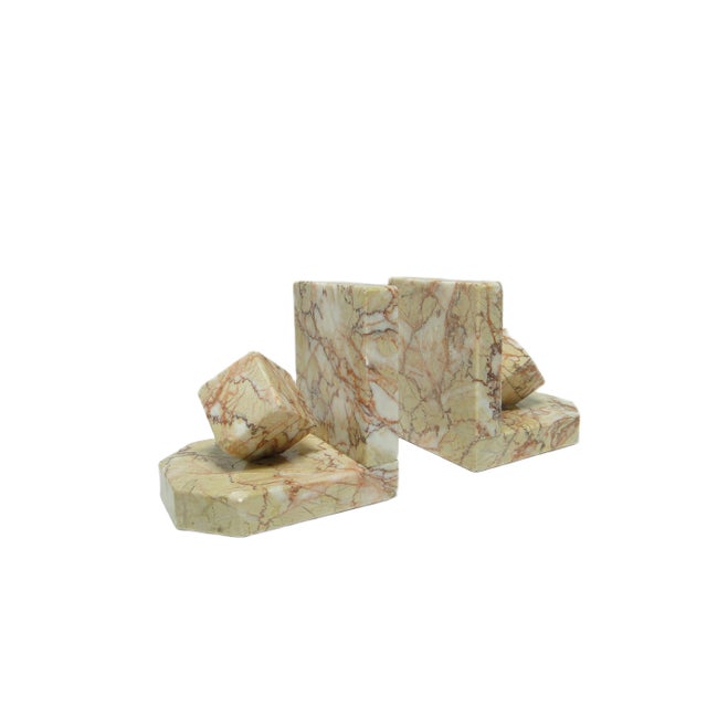 Art Deco Bookends, Belgium, 1930s, Set of 2 For Sale - Image 3 of 14