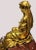 Mathurin Moreau, Dame qui pose, 1800s, Gilded Bronze with Red Marble Base For Sale - Image 5 of 12