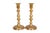Traditional Brass Candlestick Holders - a Pair For Sale In Tampa - Image 6 of 6
