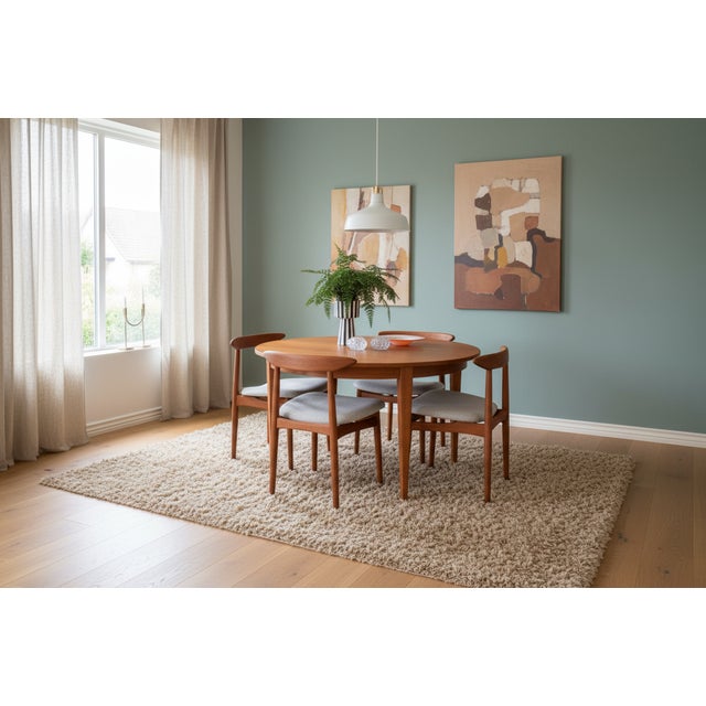 1970s Chairs in Teak by Arne Hovmand Olsen for Mogens Kold, 1960s, Set of 6 For Sale - Image 5 of 18