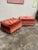 Velvet Tufted Ottomans - a Pair For Sale - Image 13 of 13