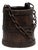 1800s French Primitive Wooden Bucket With Chain For Sale