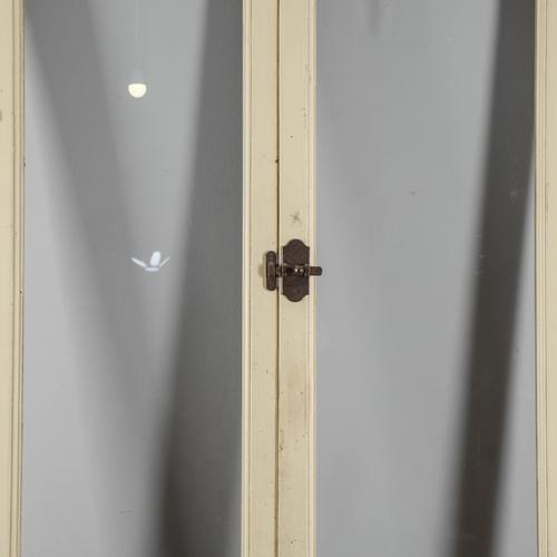 Glass Two-Tone Double-Door in Glass For Sale - Image 7 of 9