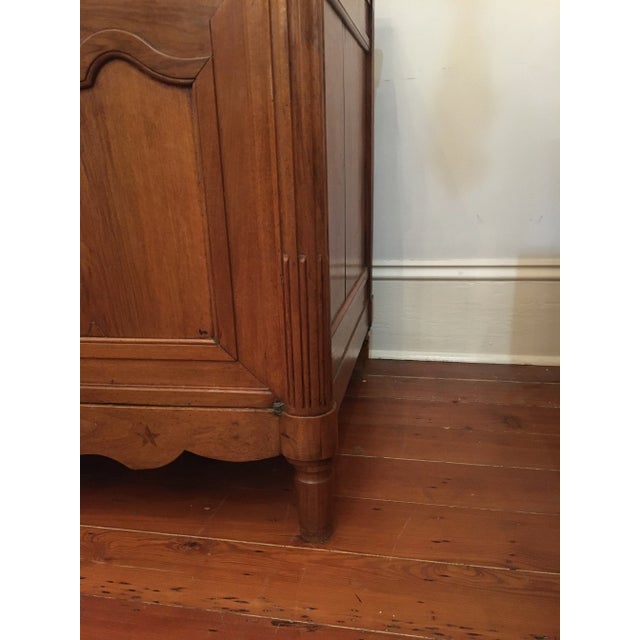 Late 18th Century Louis XVI Fruitwood Buffet Deux Corps For Sale - Image 10 of 13