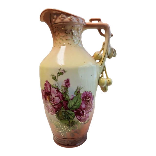 Early 1900s Austrian Wine Pitcher For Sale