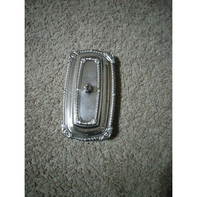 Metal Gorgeous Rockford- Sheets 1875 Silver Victorian Style Butter Dish. For Sale - Image 7 of 7