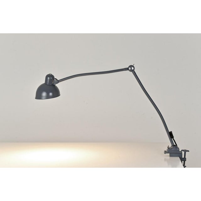 Bauhaus Model 6726A Clamp Light by Christian Dell for Kaiser Idell / Kaiser Leuchten, Germany, 1930s For Sale - Image 3 of 11