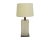 Vintage 1970s Frosted Plexiglass Table Lamp For Sale