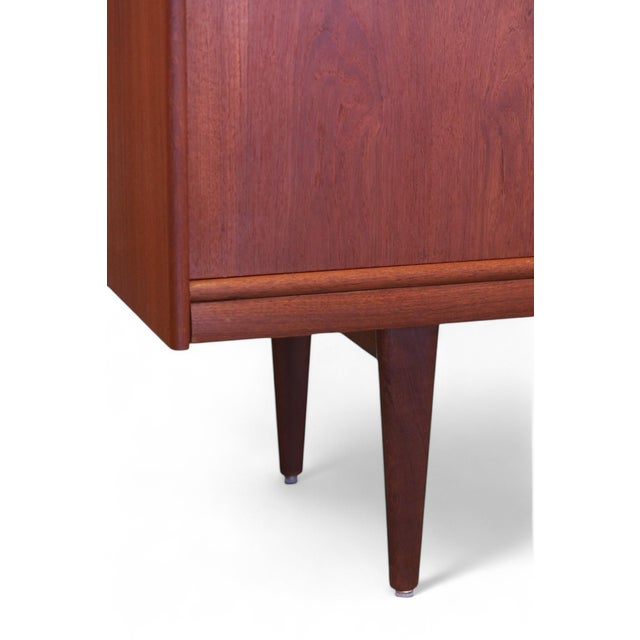 Danish Teak Sideboard with Bar and Sliding Doors from Gern, 1960s For Sale - Image 14 of 18