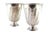 Metal Silver Cups with Reliefs and Friezes, Set of 2 For Sale - Image 7 of 7