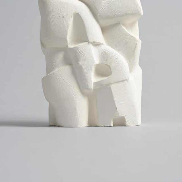 Jan Keustermans, Abstract Sculpture, Plaster For Sale - Image 11 of 18