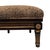 Interior Crafts Late 20th Century Interior Crafts French Ebony Gold Gilded Leopard Chenille Footstool For Sale - Image 4 of 11