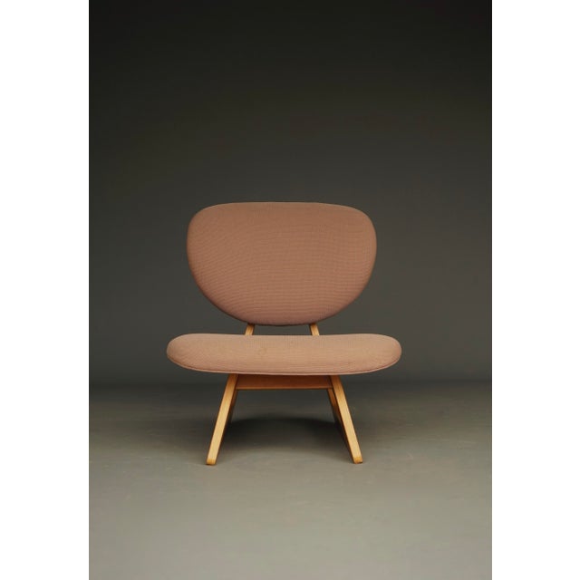 Model 5016 Low Chair by Junzo Sakakura and Daisaku Cho, 1970s For Sale - Image 9 of 18